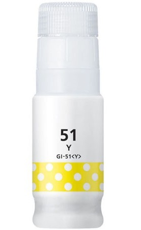 Compatible Canon GI-51Y Yellow Ink Bottle 